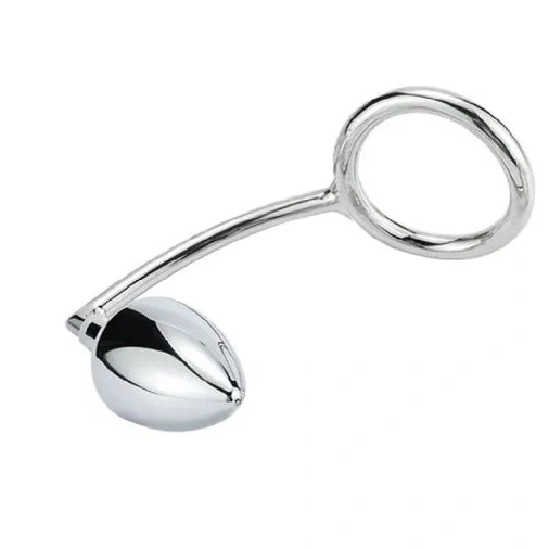 Steel Stainless Set Cock 4663 with Ring DiscreetChoice Anal Hook 0102